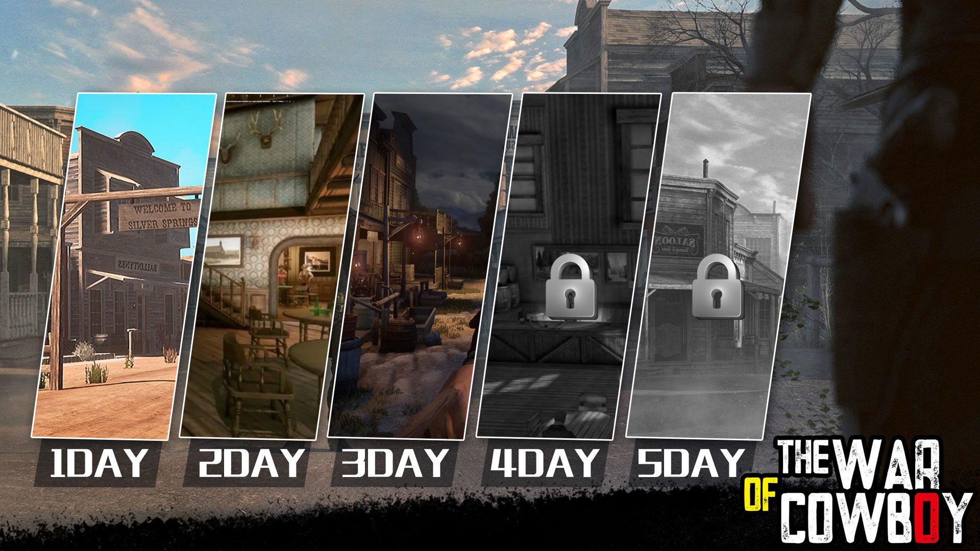 Cowboy Hunting: Dead Shooter – 카우보이 헌팅: 데드 슈터 1.1.1 버그판 2