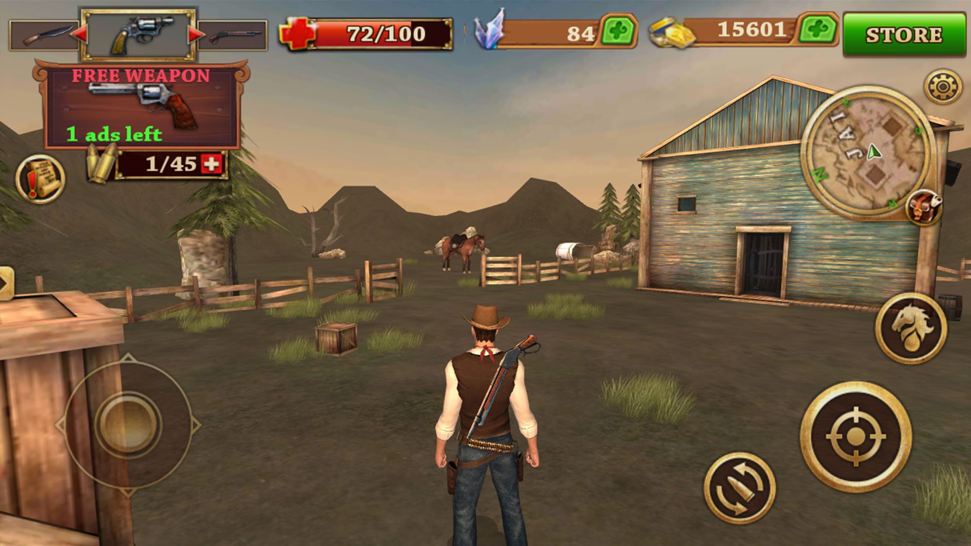 Cowboy Hunting: Dead Shooter – 카우보이 헌팅: 데드 슈터 1.1.1 버그판 6