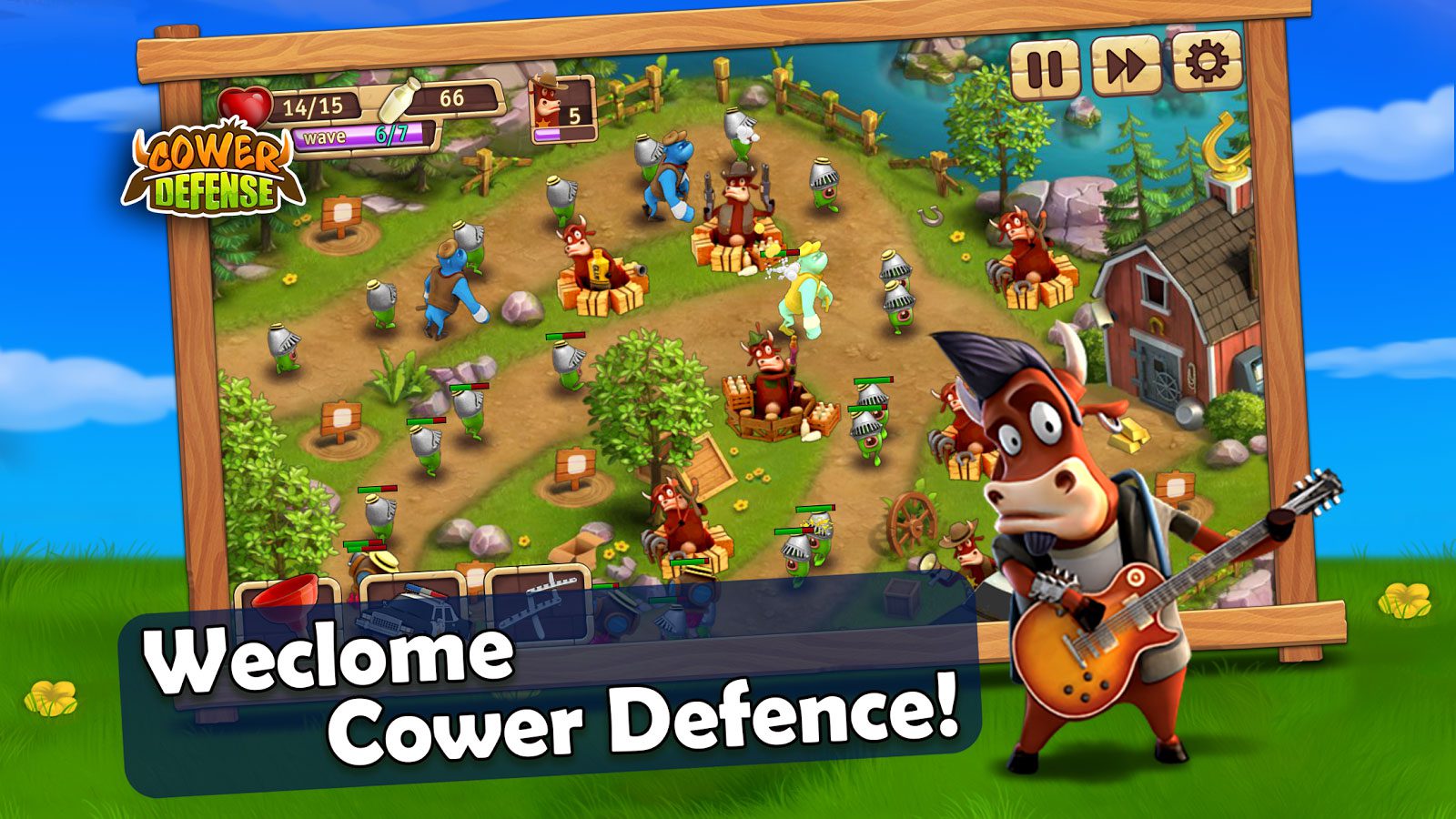 Cower Defense  – 코워 방어 0.9.1 버그판 1