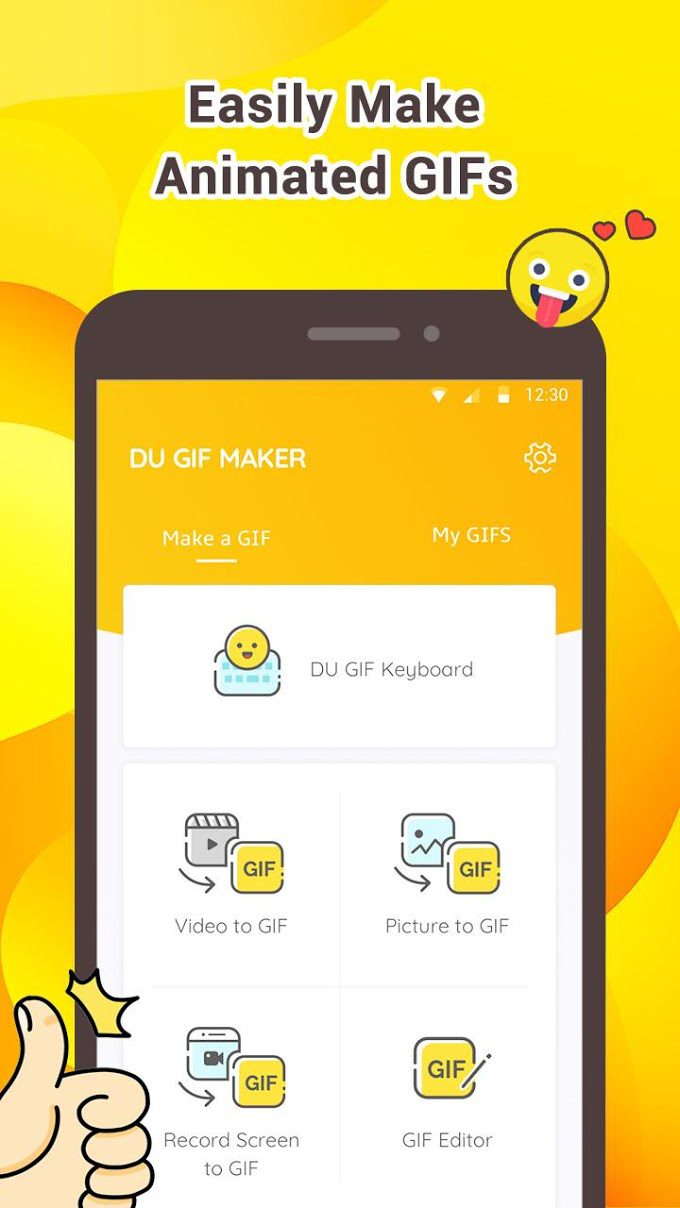 DU GIF Maker: GIF Maker, Video to GIF & GIF Editor – 듀 GIF 메이커: GIF 메이커, 비디오를 GIF로 & GIF 편집기 1.2.2.2 5