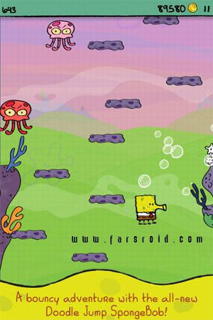 Doodle Jump SpongeBob  – 두들 점프 스폰지밥 1.0 버그판 1