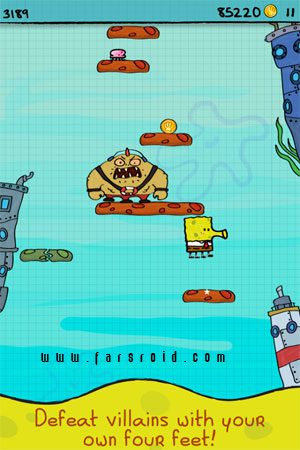 Doodle Jump SpongeBob  – 두들 점프 스폰지밥 1.0 버그판 2