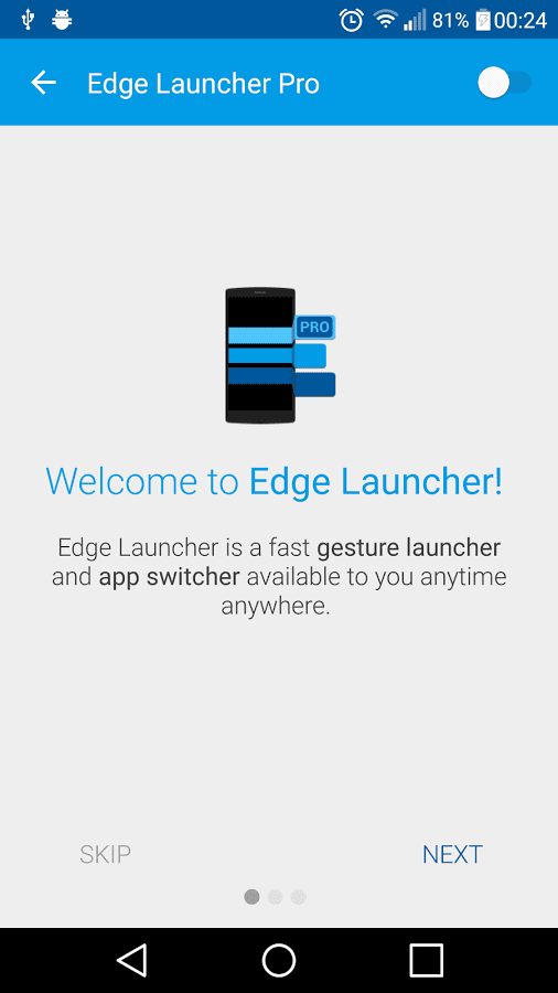 Edge Launcher Pro  – 엣지 런처 프로 (프로) 2.2.7 7