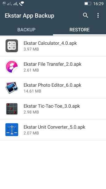 Ekstar App Backup & Restore – 엑스타 앱 백업 및 복원 4.0 2