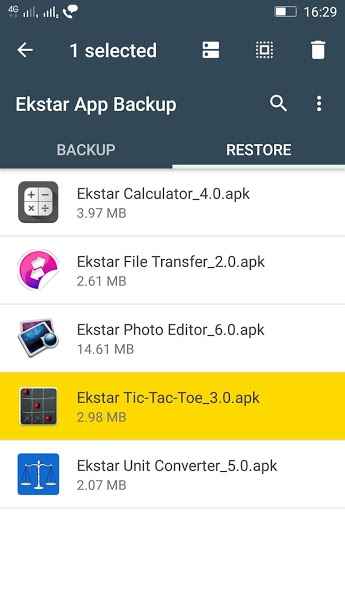 Ekstar App Backup & Restore – 엑스타 앱 백업 및 복원 4.0 4