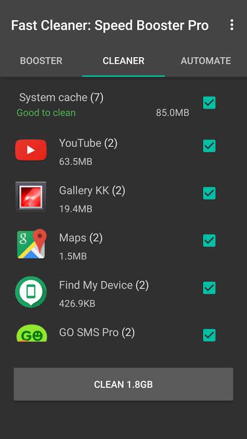 Fast Clean: Speed Booster Pro  – 패스트 클린: 스피드 부스터 프로 (프로) 4.0.2 2