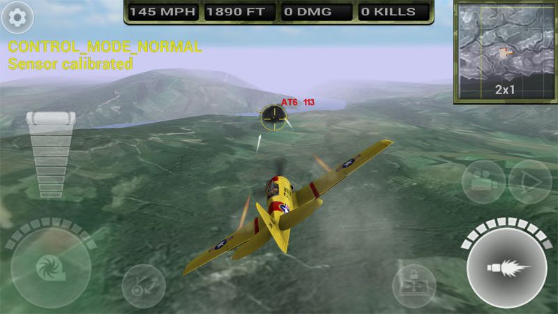 FighterWing 2 Flight Simulator  – 파이터윙 2 비행 시뮬레이터 2.71 버그판 2