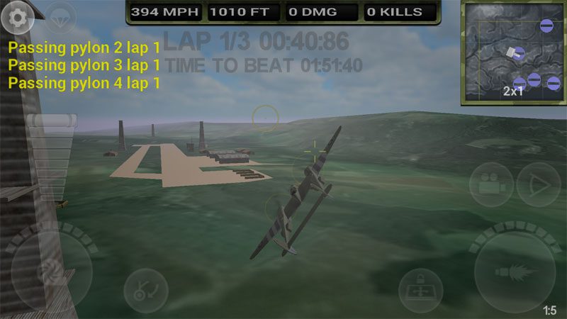 FighterWing 2 Flight Simulator  – 파이터윙 2 비행 시뮬레이터 2.71 버그판 5