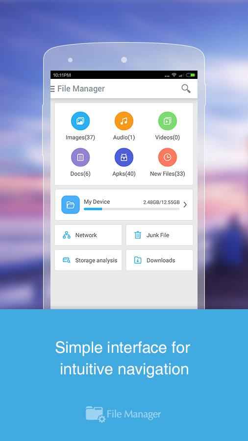 File Manager (File transfer)  – 파일 관리자 (파일 전송) 2.7.7 1