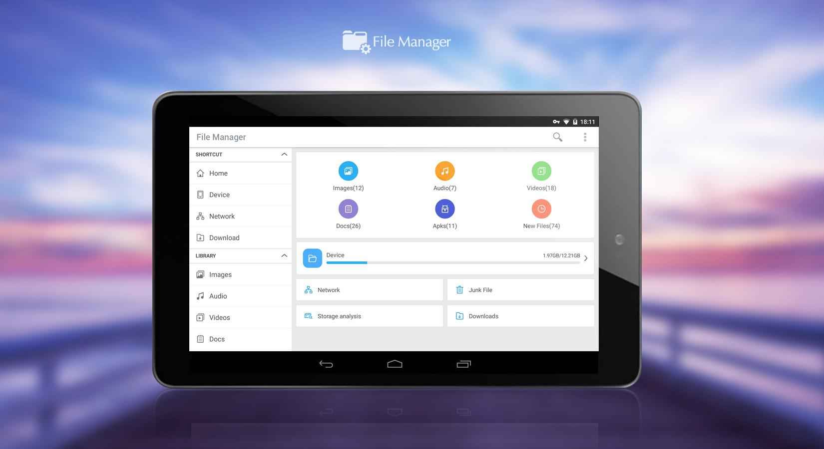 File Manager (File transfer)  – 파일 관리자 (파일 전송) 2.7.7 6