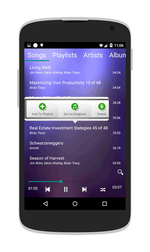 Financept Music Player Pro  – 파이낸스펫 뮤직 플레이어 프로 (프로) 1.11 5