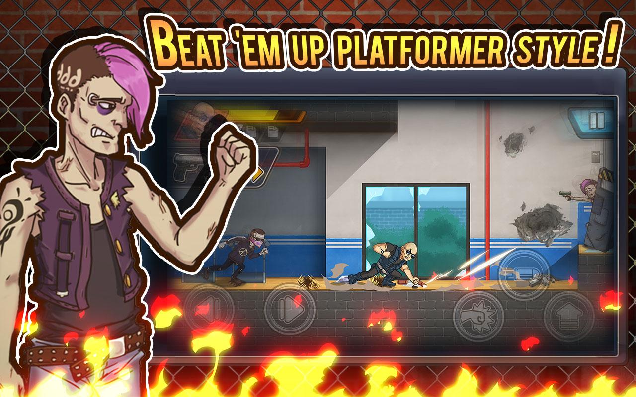 Fist of Rage: 2D Battle Platformer  – 분노의 주먹: 2D 배틀 플랫폼 게임 1.5 버그판 1