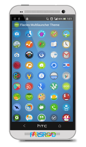 Flacles Multilauncher Theme  – 플라클스 멀티런처 테마 1.0 1
