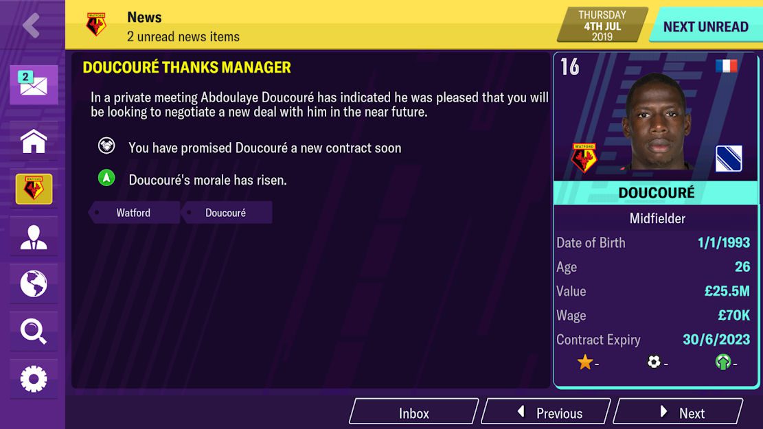 Football Manager 2020 Mobile – 풋볼 매니저 2020 모바일 11.1.0 버그판 5