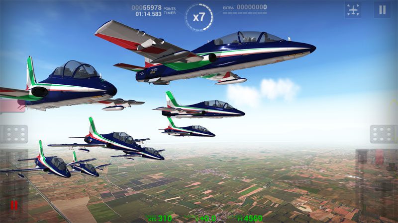 Frecce Tricolori Flight Sim  – 프레체 트리콜로리 비행 시뮬레이터 1.0 버그판 1