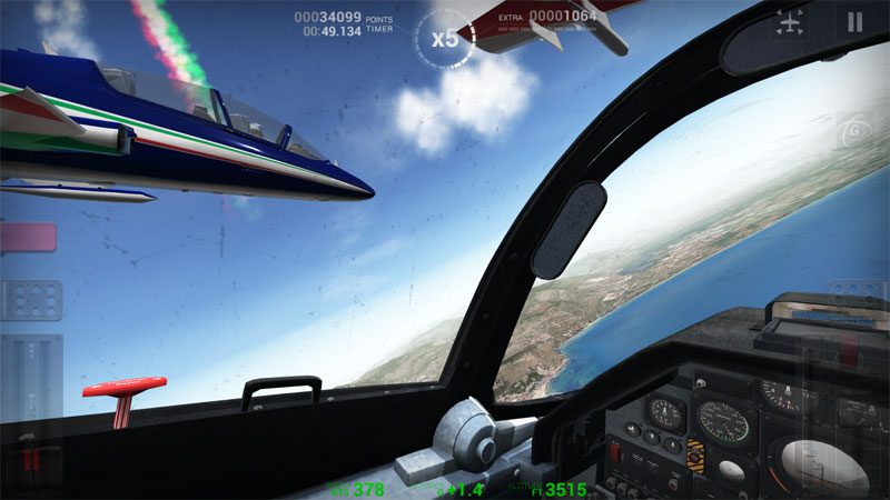 Frecce Tricolori Flight Sim  – 프레체 트리콜로리 비행 시뮬레이터 1.0 버그판 4