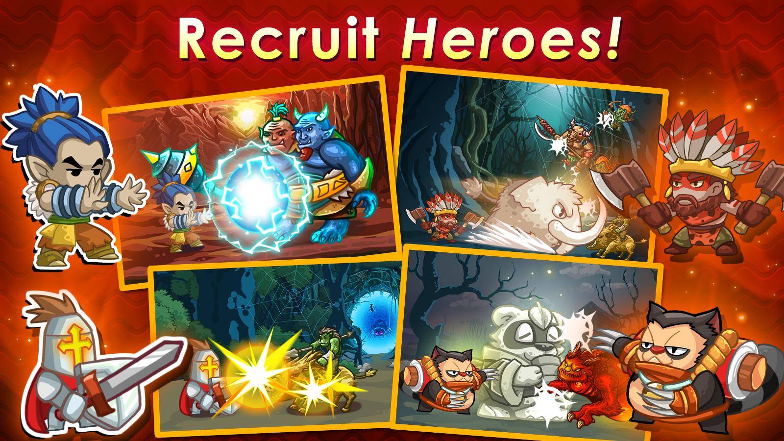 Frontier Defense: Idle TD & Heroes RPG game  – 프론티어 방어: 방치 타워 디펜스 & 영웅 RPG 게임 1.94 버그판 2