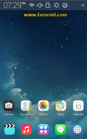 Full HD iOS7 Atom theme  – 풀 HD iOS7 아톰 테마 (풀) 1.3 1