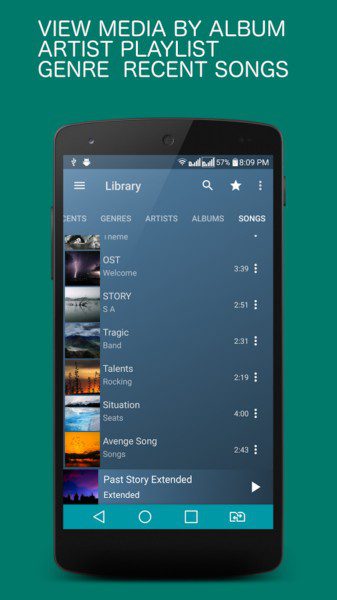 Ghost Music Player Pro  – موزیک پلیر هوشمند و به روز اندروید – 고스트 뮤직 플레이어 프로 (프로) 2.4.4 1