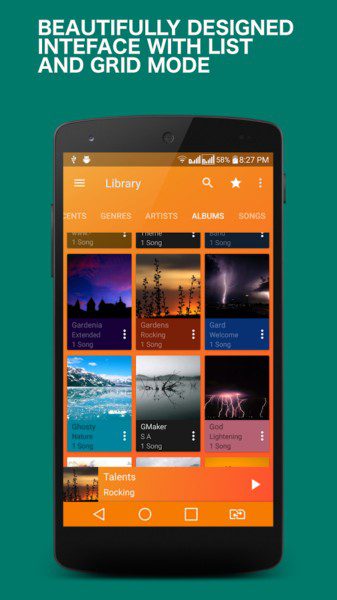 Ghost Music Player Pro  – موزیک پلیر هوشمند و به روز اندروید – 고스트 뮤직 플레이어 프로 (프로) 2.4.4 2