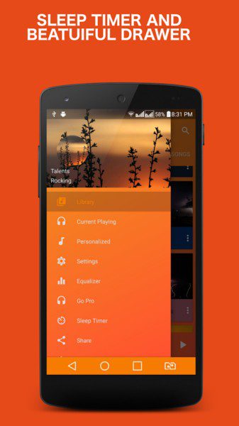 Ghost Music Player Pro  – موزیک پلیر هوشمند و به روز اندروید – 고스트 뮤직 플레이어 프로 (프로) 2.4.4 3