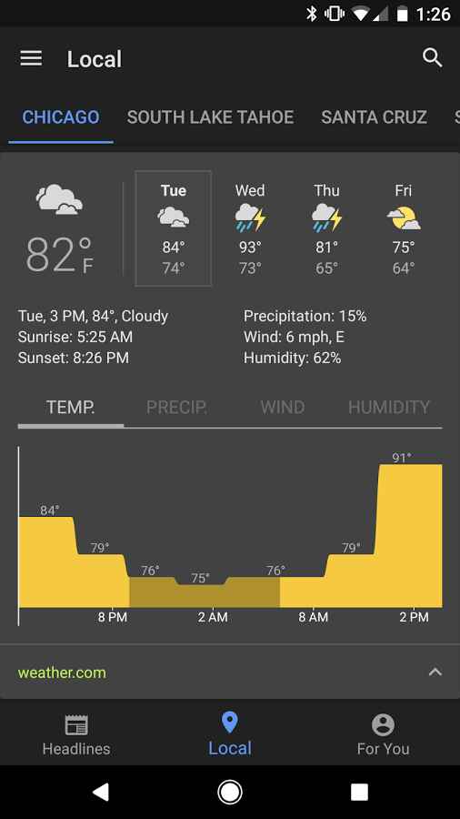 Google News & Weather  – 구글 뉴스 및 날씨 3.5.3 3