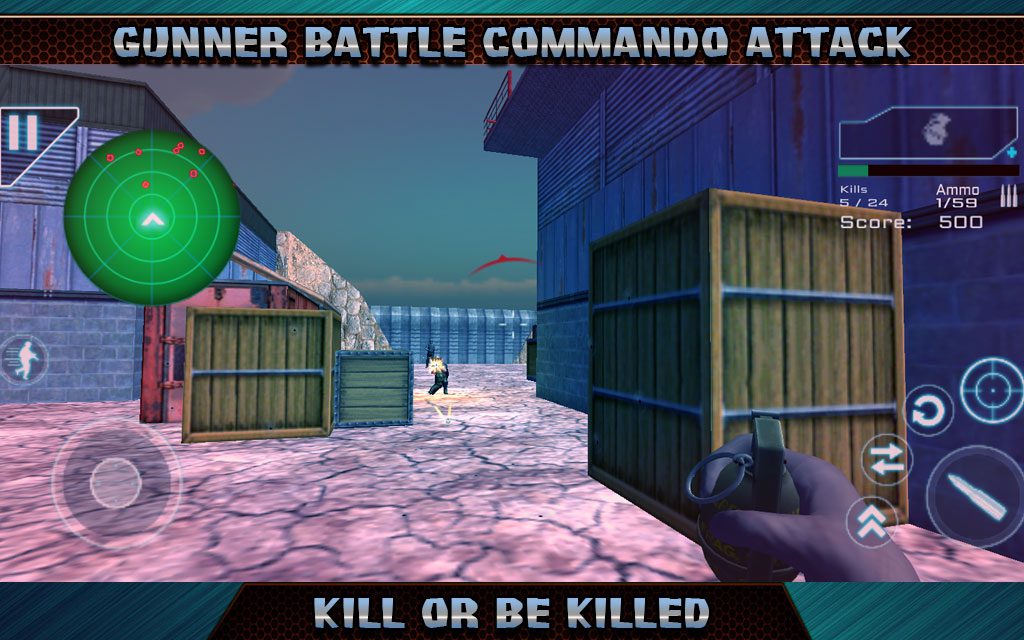 Gunner Battle Commando Attack  – 건너 배틀 코만도 공격 5.58 버그판 2