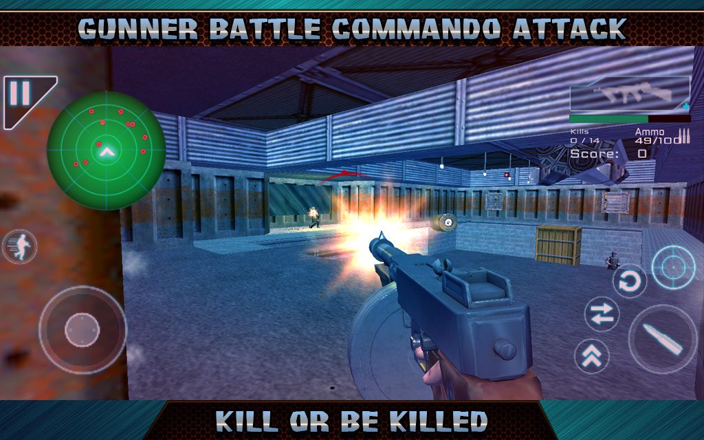 Gunner Battle Commando Attack  – 건너 배틀 코만도 공격 5.58 버그판 4