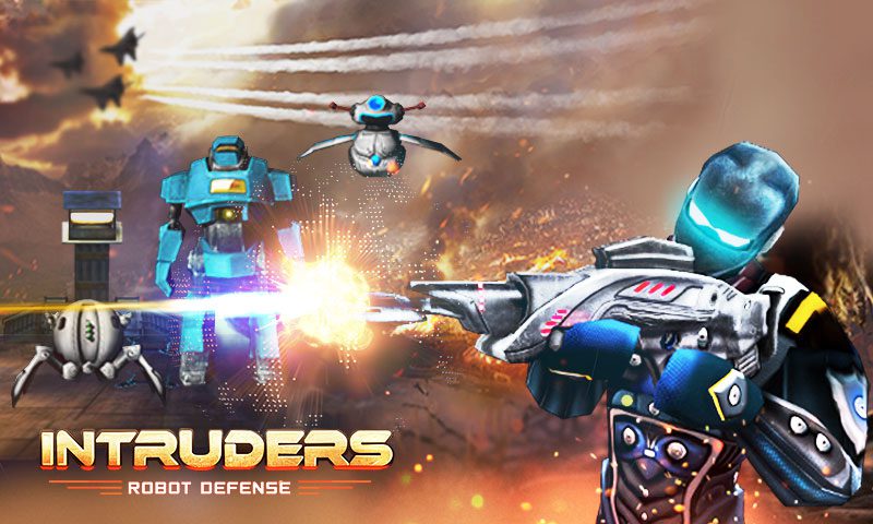 INTRUDERS: Robot Defense  – 침입자: 로봇 방어 1.0 버그판 2