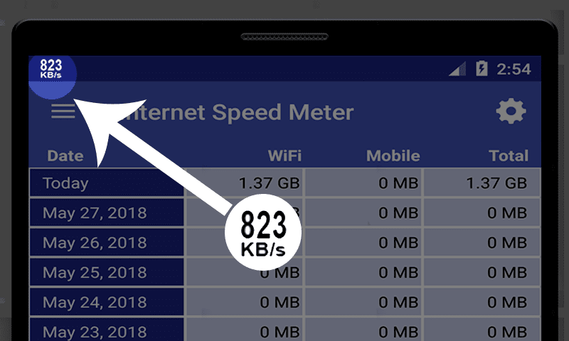 Internet Speed Meter -Smart – 인터넷 속도 측정기 – 스마트 1.4 버그판 1