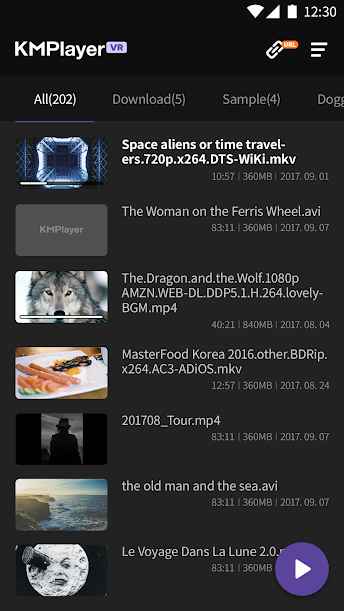 KMPlayer VR 0.1.12 5