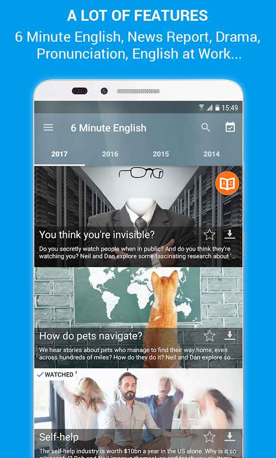 Learn English Listening: Learning English Podcast Pro – 영어 듣기 배우기: 영어 팟캐스트 프로 (프로) 4.5.4 7