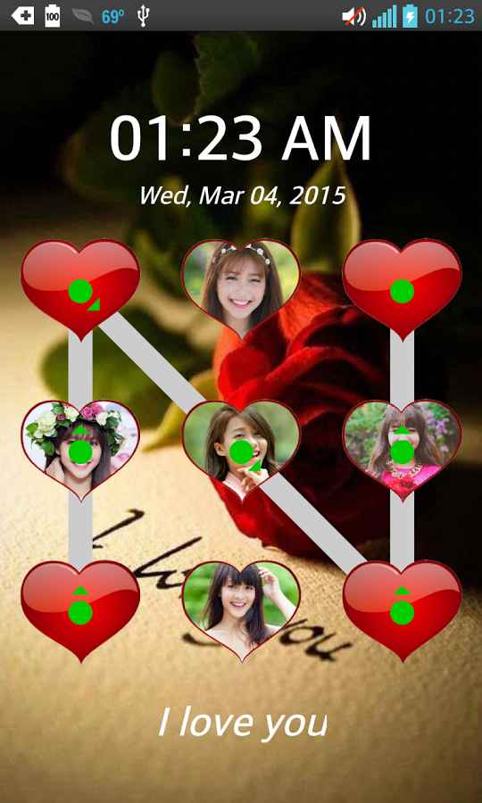 Love Pattern Lockscreen Pro  – 러브 패턴 잠금화면 프로 (프로) 1.2.0 2