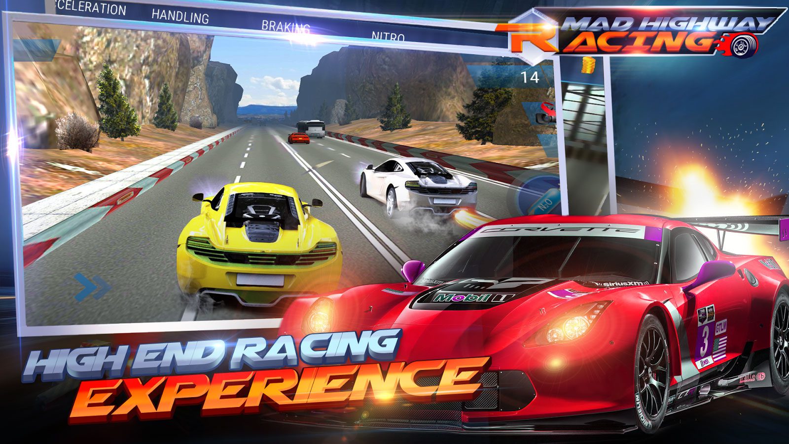 Mad 3D：Highway Racing  – 매드 3D: 고속도로 레이싱 1.1 버그판 2