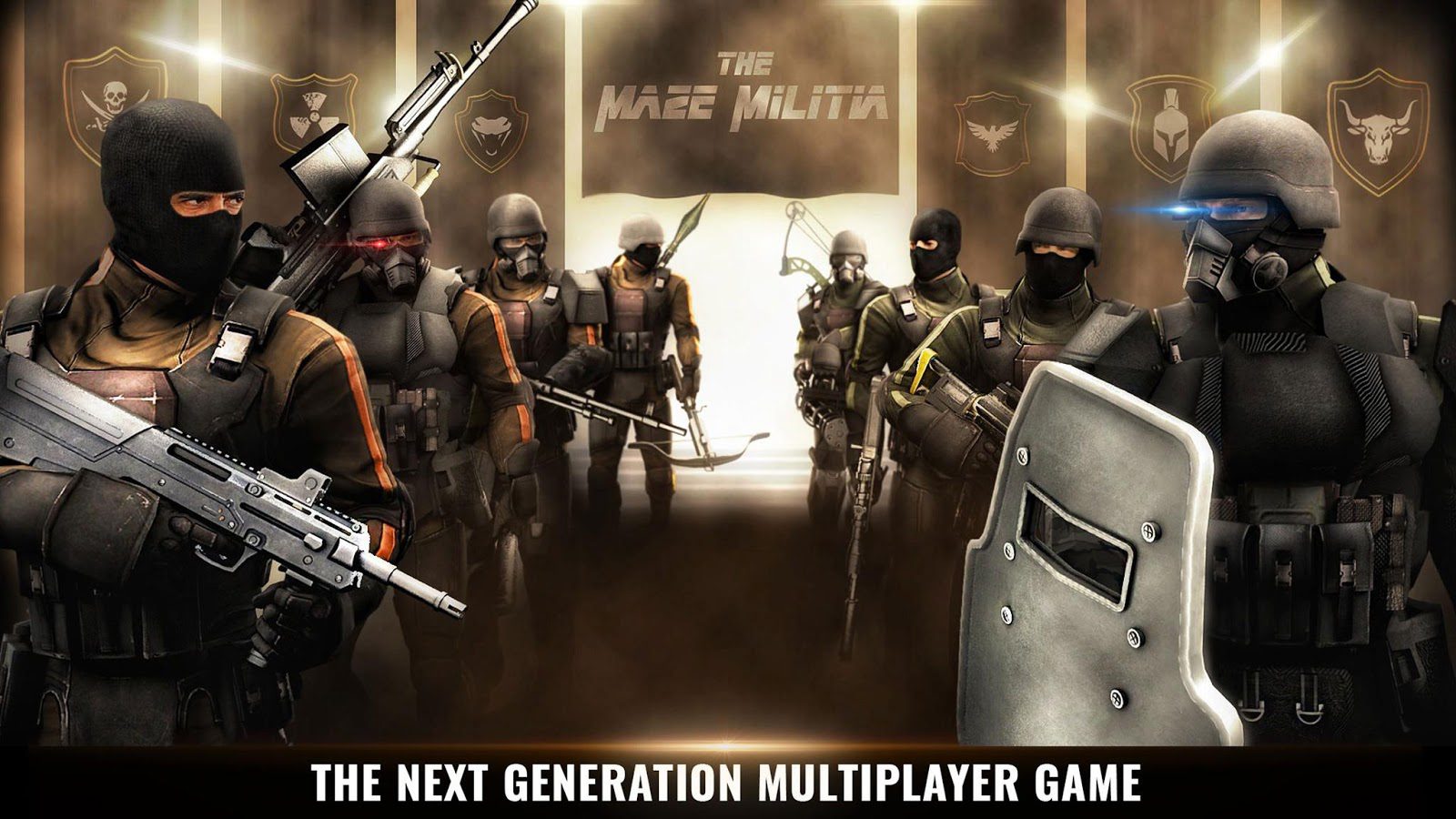 MazeMilitia: LAN Online Multiplayer Shooting Game – 메이즈밀리시아: LAN 온라인 멀티플레이어 슈팅 게임 3.3 1