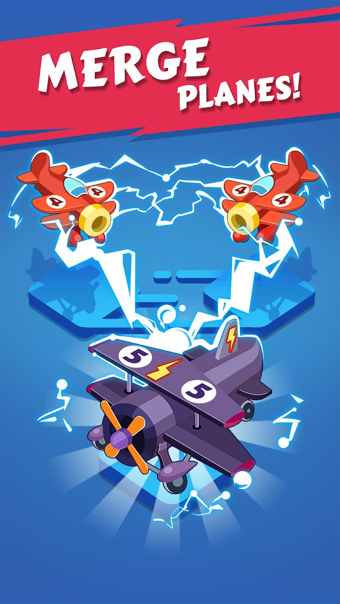 Merge Plane – Click & Idle Tycoon – 머지 비행기 – 클릭 & 방치 타이쿤 1.19.2 버그판 1