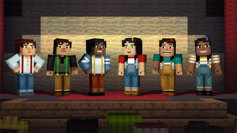 Minecraft: Story Mode  – 마인크래프트: 스토리 모드 1.37 버그판 4