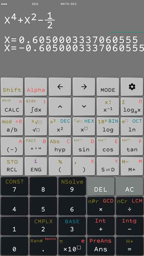 NCALC FX 570 ES/VN PLUS Full  – NCALC FX 570 ES/VN PLUS 풀 (프리미엄) 2.3.0 7