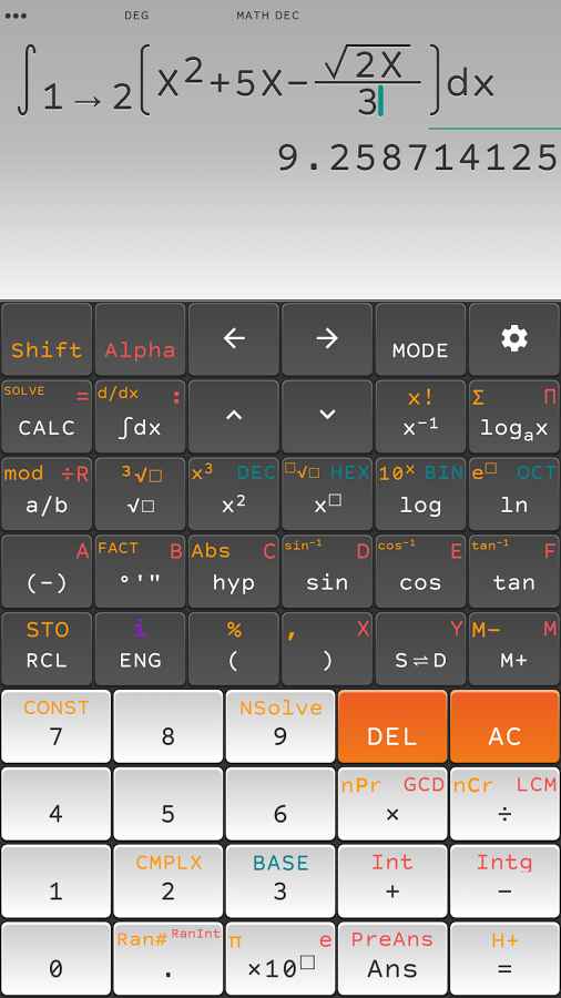 NCALC FX 570 ES/VN PLUS Full  – NCALC FX 570 ES/VN PLUS 풀 (프리미엄) 2.3.0 8