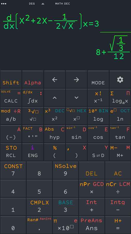 NCALC FX 570 ES/VN PLUS Full  – NCALC FX 570 ES/VN PLUS 풀 (프리미엄) 2.3.0 1