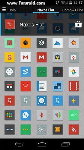 Naxos Flat Icon Pack ADW Nova  – 낙소스 평면 아이콘 팩 ADW 노바 3.1.0 3