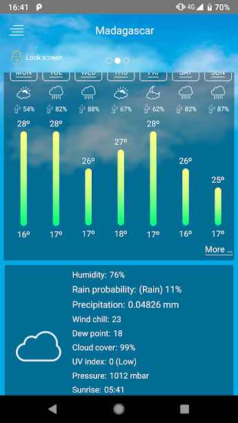 Ndiviapps Weather Live – 엔디비앱스 날씨 라이브 1.1 8