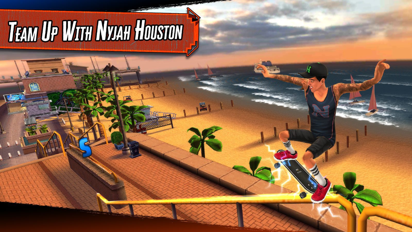Nyjah Huston: #Skatelife  – 니자 허스턴: #스케이트라이프 0.5.4 버그판 3
