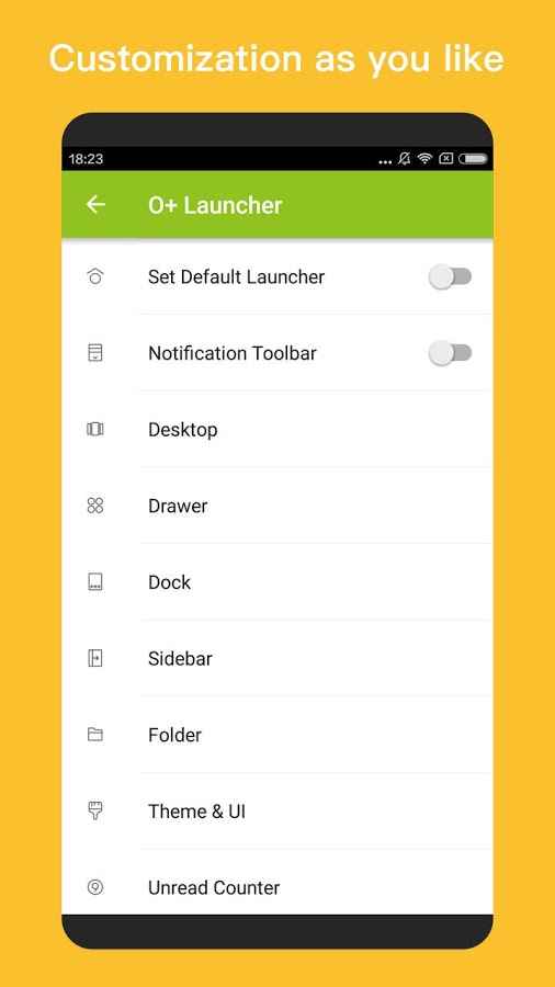 O+ launcher -Nice O Launcher for Android Oreo Prime 4.0 – O+ 런처 – 안드로이드 오레오 프라임 4.0을 위한 멋진 O 런처 4.1 5