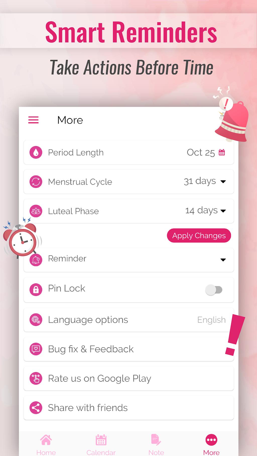 Ovulation Calculator & Calendar to Track Fertility (프로) 1.24.1 5