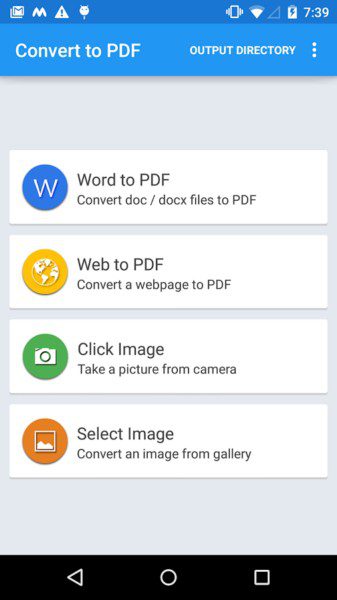 PDF Converter Doc, Web & Image  – PDF 변환기 문서, 웹 및 이미지 1.6 1