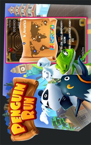 Penguin Run  mod – 펭귄 달리기 모드 1.1 버그판 3