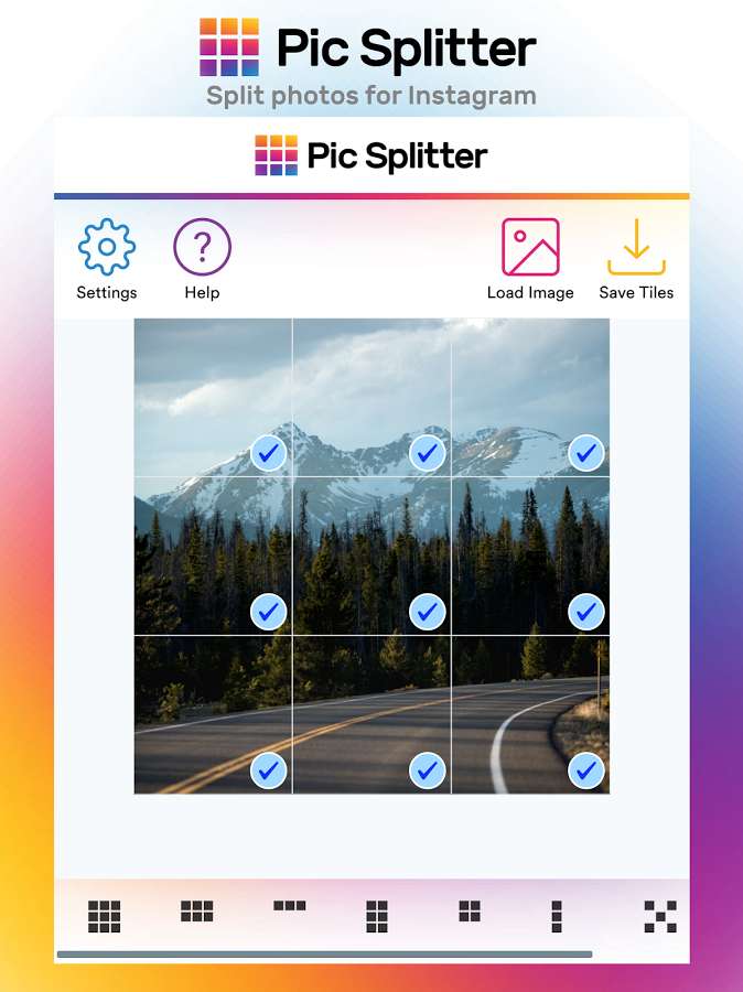 PicSplitter for Instagram  – 픽스플리터 포 인스타그램 2.0.1 4