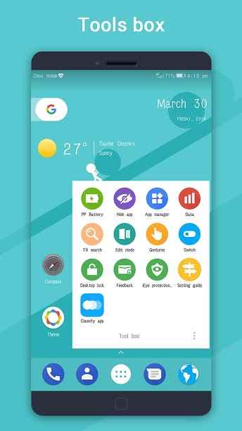 Pie Pi Launcher (PP Launcher, Android 9.0 P style) PRIME – 파이 파이 런처 (PP 런처, 안드로이드 9.0 P 스타일) 프라임 2.7 2