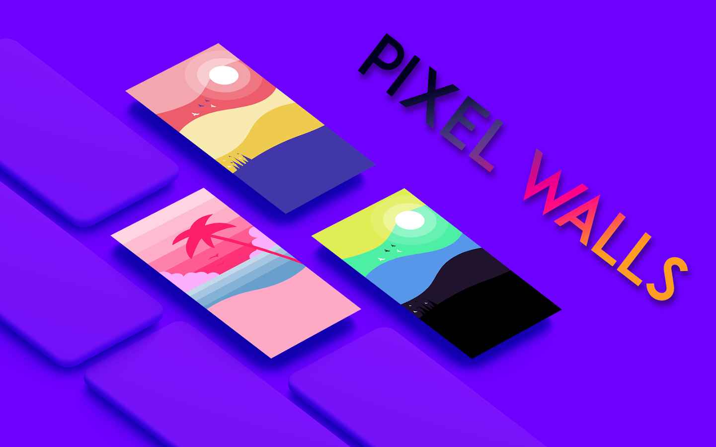 Pixel walls 2017 – 픽셀 벽 2017 2018 4